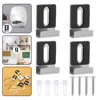 Mirror Hanging Kit Mirror Bracket Clips For Cabinets Hassle-Free Setup Long-Lasting Durability Resistant To Breakage 3