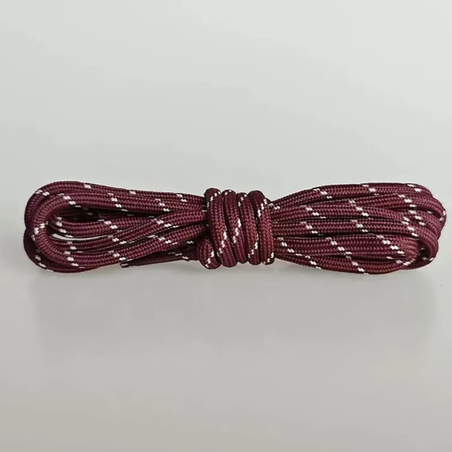 4 Stück/Set Vintage DE Training Schnürsenkel Runde flache Leder Schnürsenkel Kombination DIY Sport Casual individuelle Schuhe Schnürsenkel – Detail 6