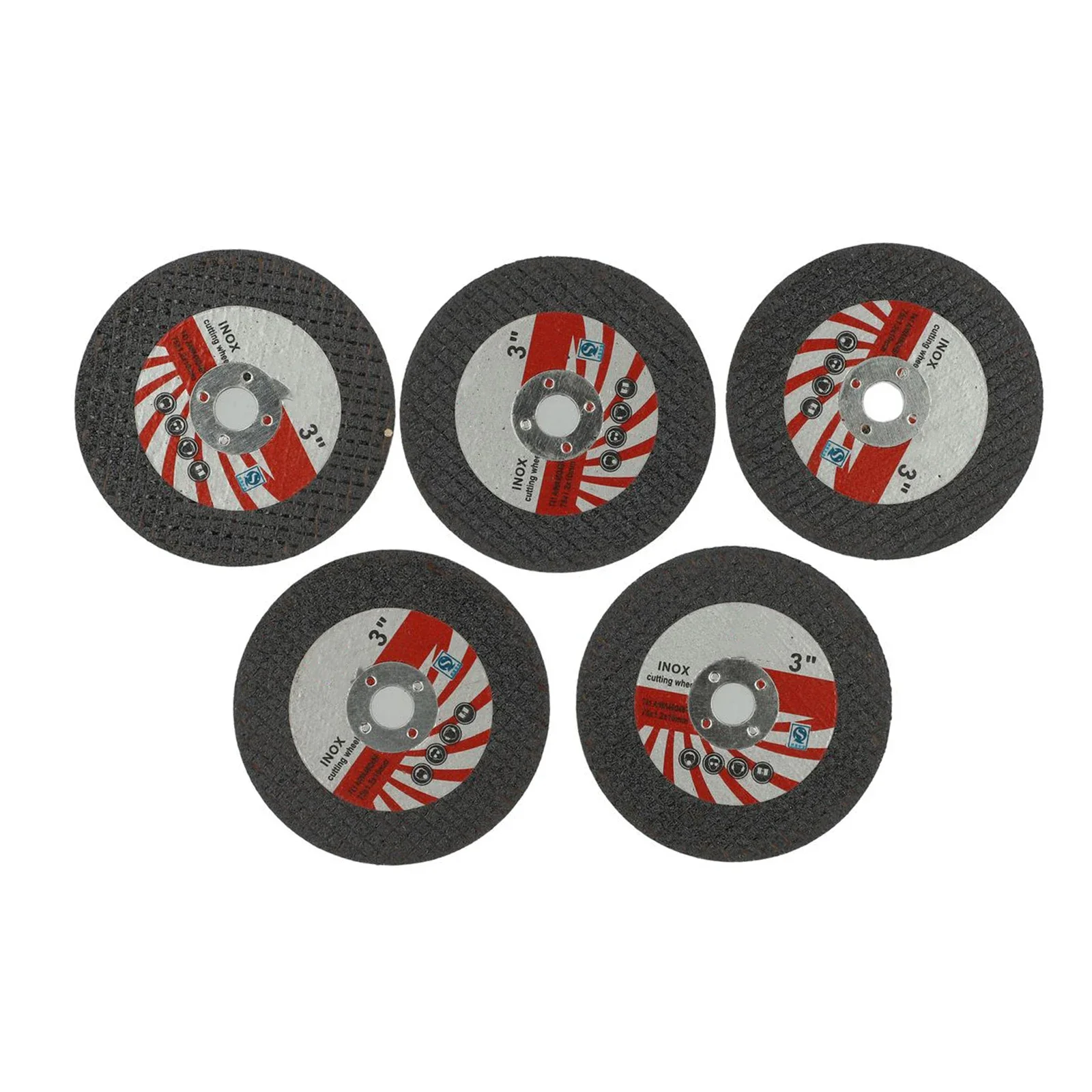 

5pcs Mini Cutting Disc Circular Resin Grinding Wheel 75mm For Angle Grinder Replacement Rotary Tool Saw Blade Abrasive