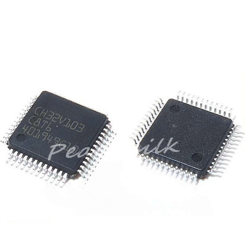 

(5 шт.) CH32V103C8T6 LQFP48 может заменить микроконтроллер STM32F103C8T6