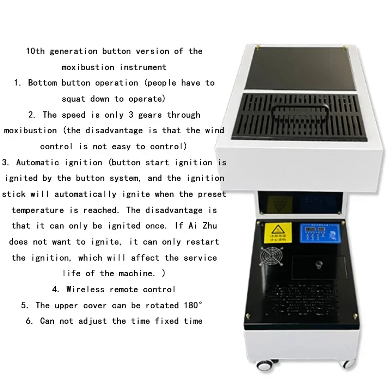 Moxibustion instrument penetrating moxibustion millennium tenth generation voice version automatic ignition open flame