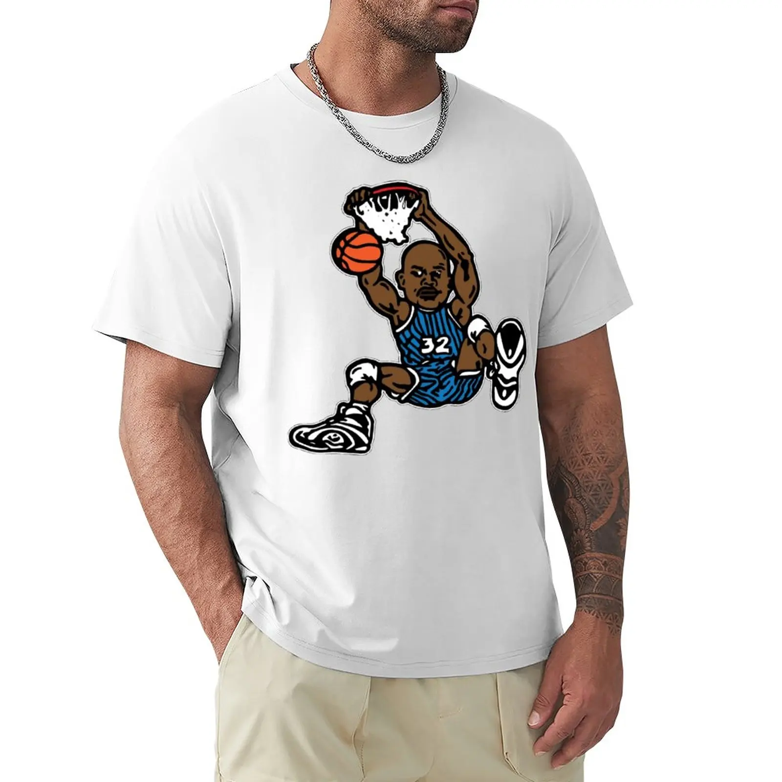 

2023 баскетбольные звезды Shaquiller And O'Neals Big Shark (24), баскетбольные подарочные футболки, футболки премиум-класса для чемпионата, Co