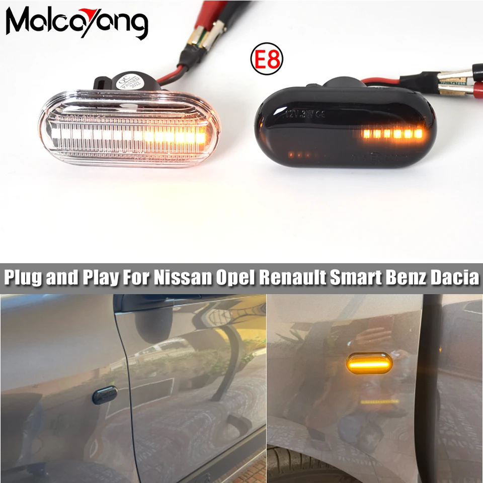 �����̴� LED ���� ���õ� ���̵� ��Ŀ ����Ʈ, Dacia �������� Dokker Lodgy Renault Megane 1 Clio1 2 KANGOO ESPACE Smart Fortwo 453