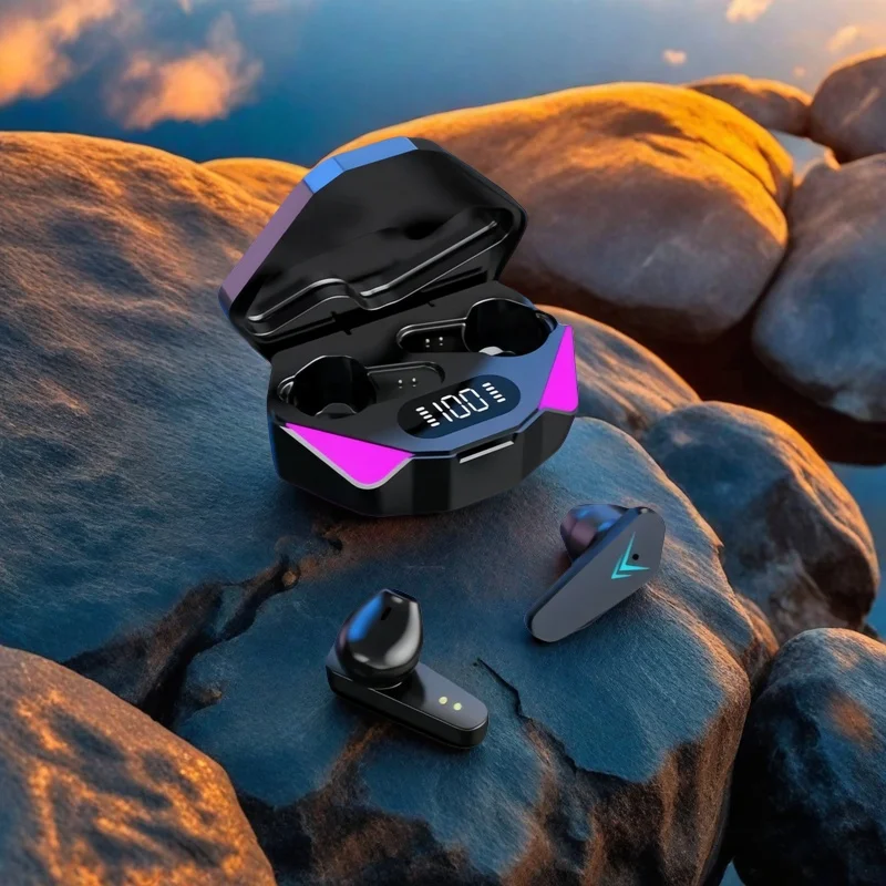 TWS Earphones Bluetooth Wireless Gamer Headphones 65ms Low Latency Earbuds Fone Gamer Headset Gamer With Mic Handfree 5