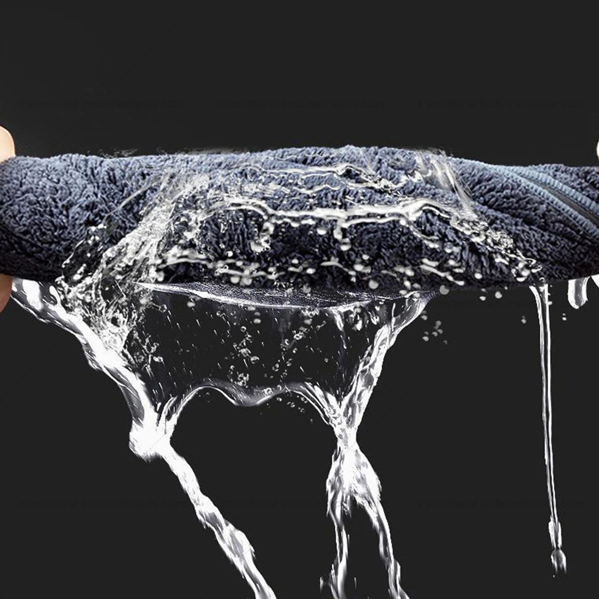 Microfiber Car Wash Towel Cleaning Drying Cloth Hemming Car Care Cloth For Audi A3 A4 A5 A6 A7 A8 Q3 Q5 Q7 Q8 TT 30x20cm