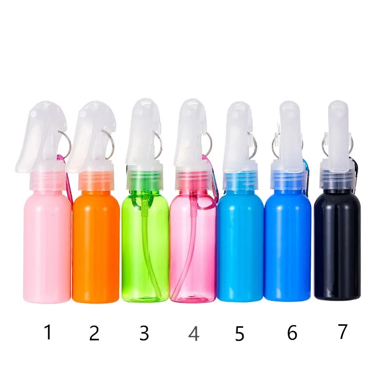 60ml Spray Bottle With Hook Refillable s Transparent Plastic Perfume Atomizer Mini Empty   Travel Accessories