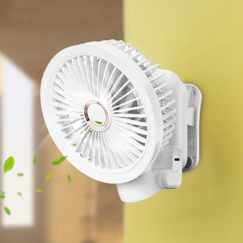 

Настольный USB-вентилятор с клипсой, 3600 мАч