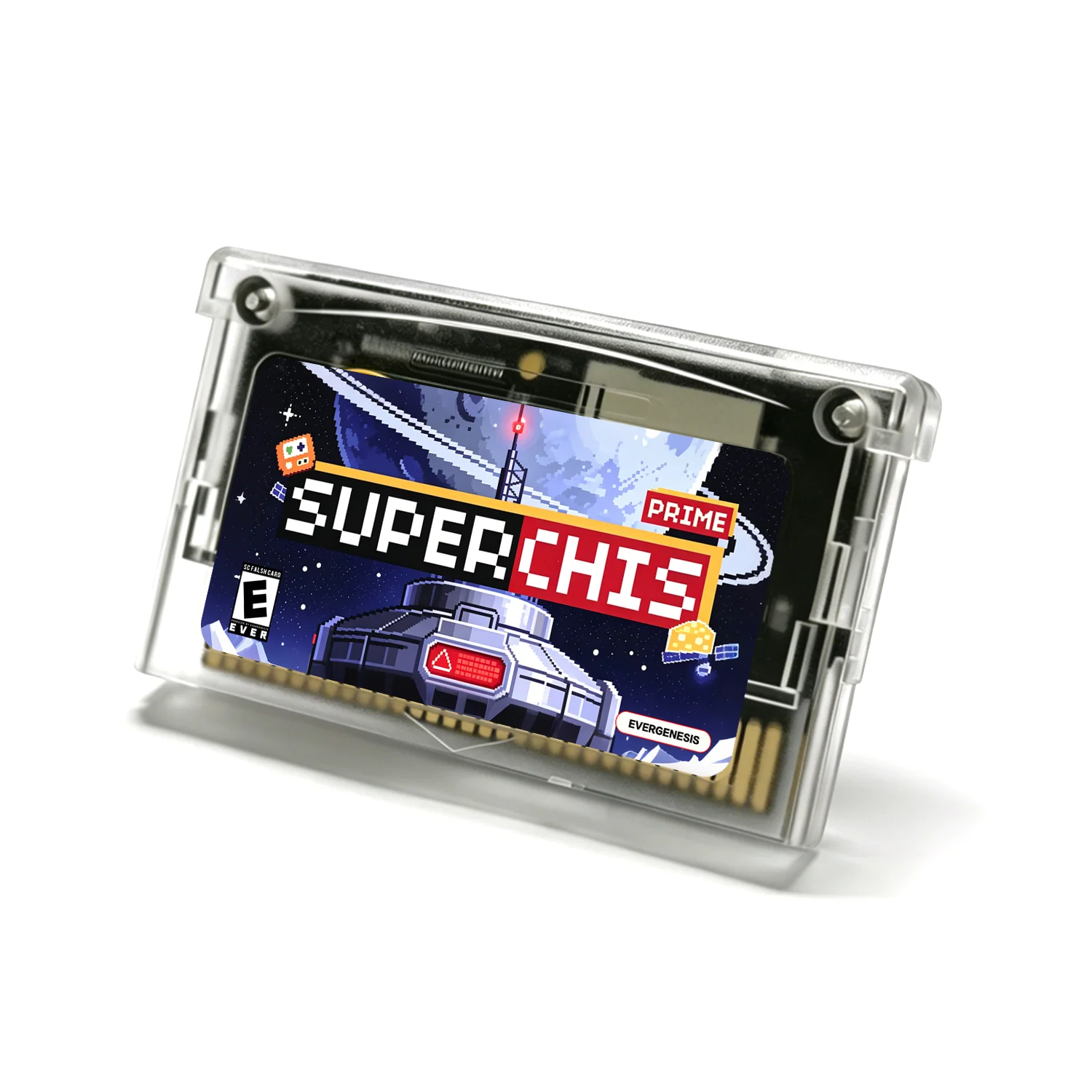 SuperChis 2.0 Prime 5000-in-1 Game Reader Cart for GBA/NDS/GBA SP/GBA Player SDRAM Powered SuperFW NOR Flash Cart 4
