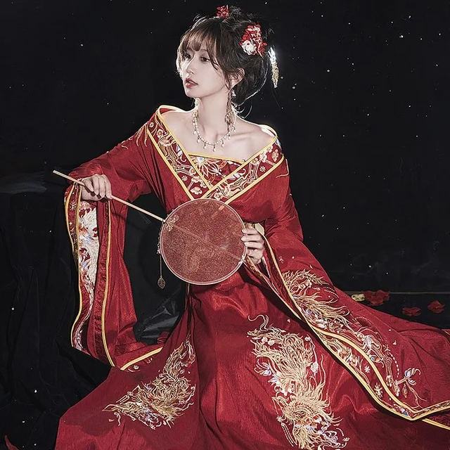 Ten Seven Fengyi Jinghua Hanfu Women of the Northern and Southern Dynasties: A Dazzling Blend of Tradition and Elegance
