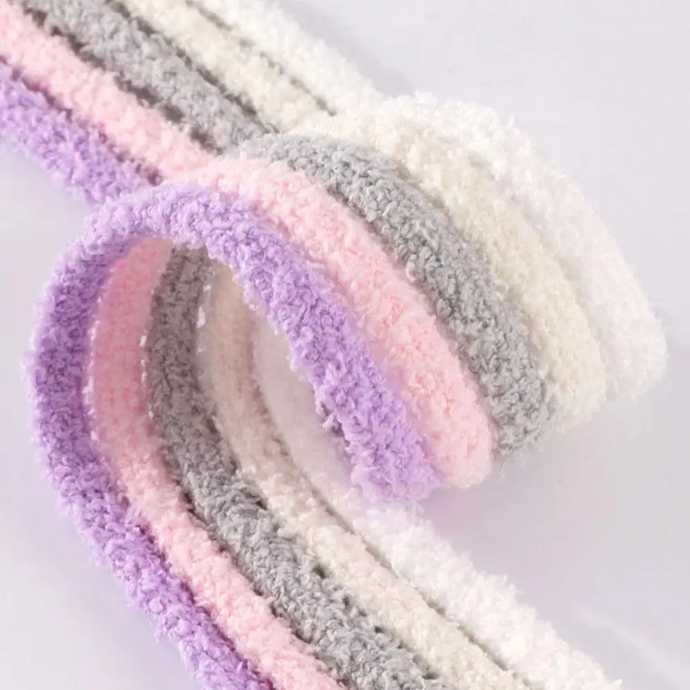 Shoe Laces Shoe Accessories 1 Pair Plush Towel Shoelaces Cute Soft Fluffy 140cm Long Round for Casual Canvas Sneakers