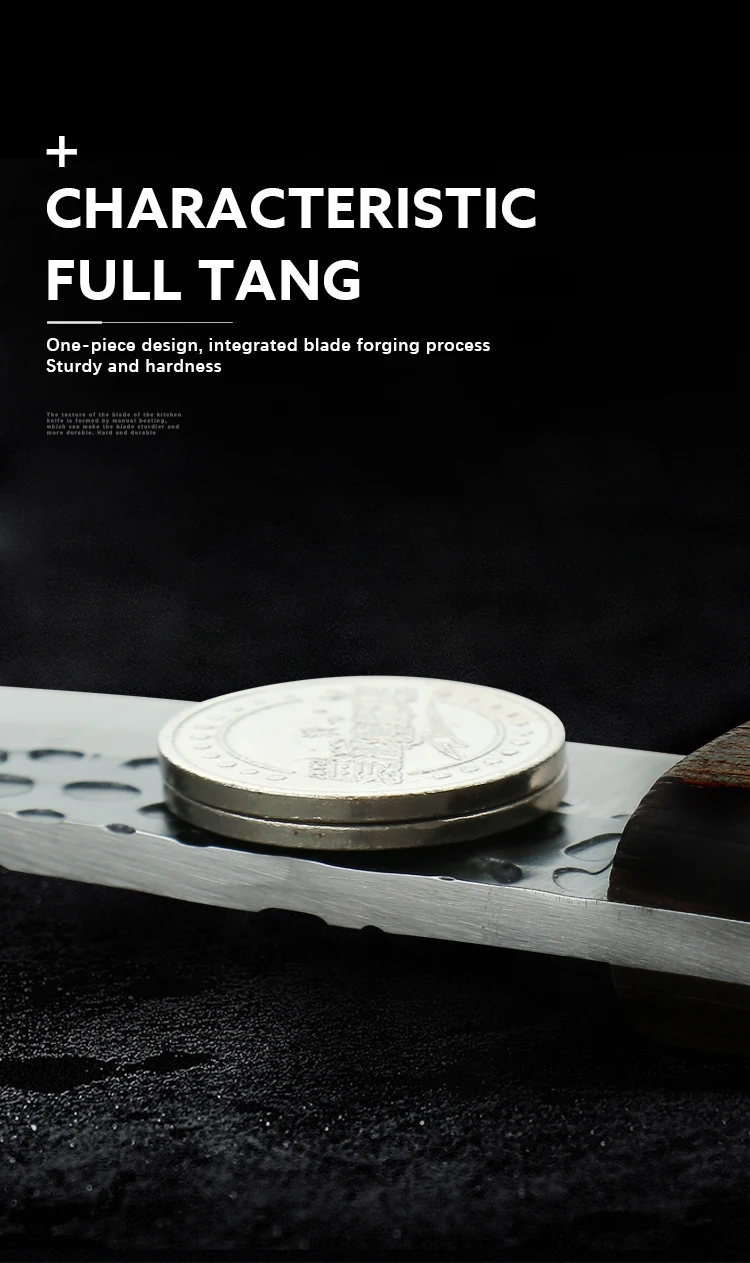 Description Picture 5 of itemBone Cutting Butcher Knife Professional Stainless Steel Fish Cleaver Knives For Meat Sushi Fruit Vegetables Kitchen Cooking Tool