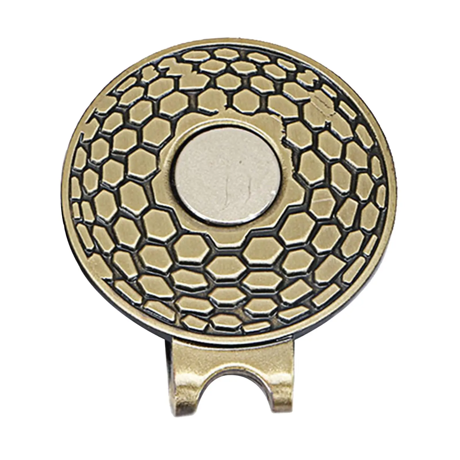 2-5pack Zinc Alloy Golf Ball Marker Hat Clip Putt Putting Club Giveaways Golfer
