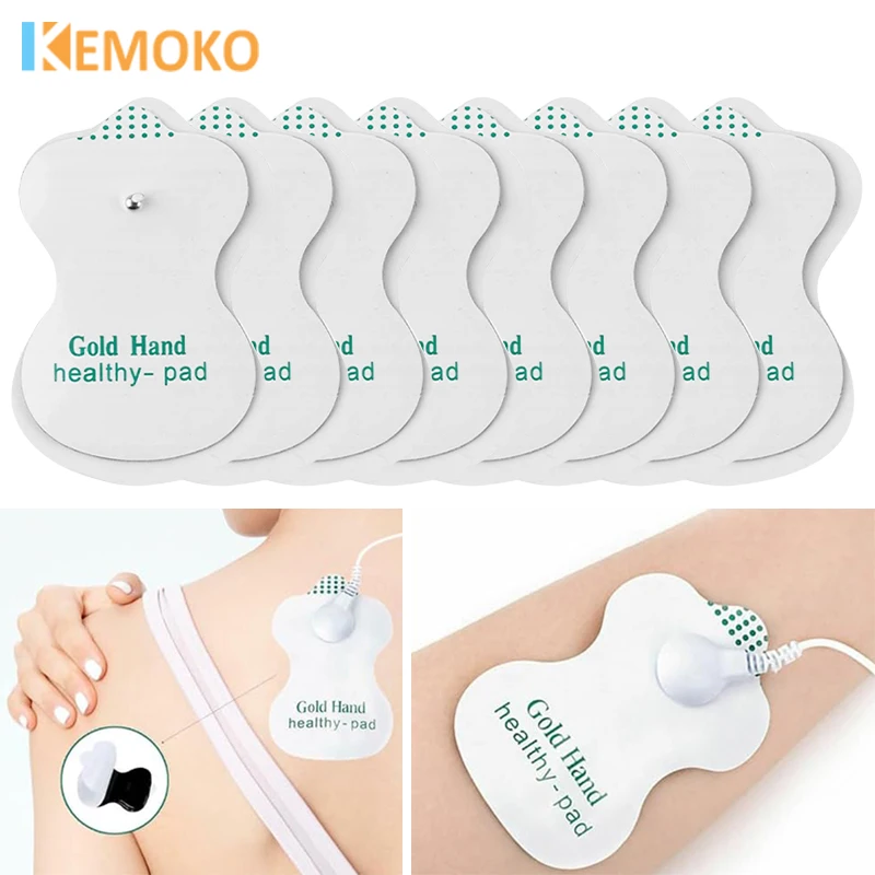 10/50PCS Electrode Pads Gel Tens Acupuncture Physiotherapy Machine Slimming Pulse Ems Muscle Stimulator Massager Sticker care muscle stimulator,electrode pads