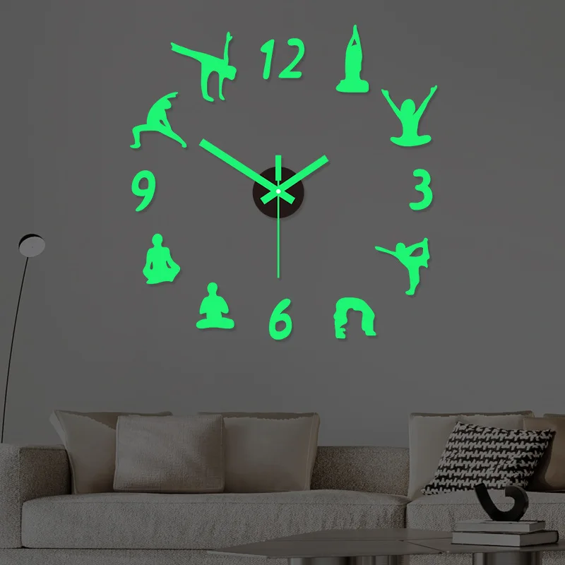 Modern Design Large Wall Clock DIY Quartz Clocks Fashion Watches Acrylic Mirror Stickers Living Room Home Decor Clocks