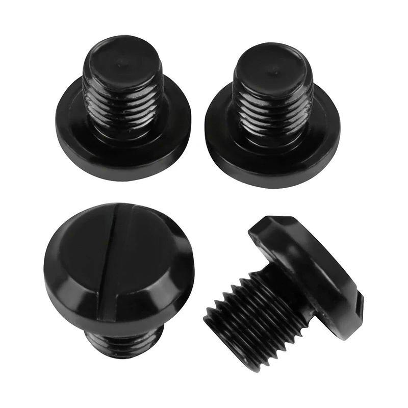 Motorcycle Mirror Plugs M10x1.25 CNC Universal Motorcycle Mirror Hole Blanking Plugs Screws Bolts Right Left Hand Thread Mirror Hole Caps