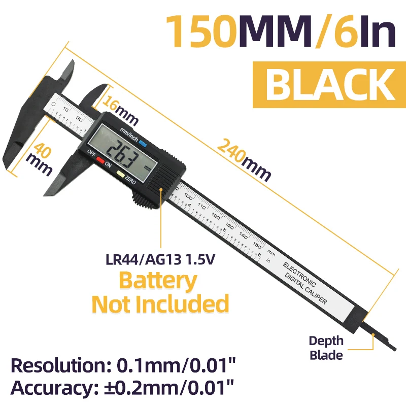 Caliper Black 150