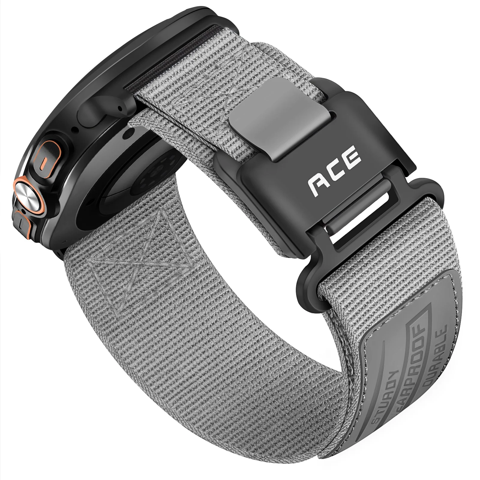 سوار نايلون رياضي مغناطيسي لساعة Samsung Galaxy Wa...