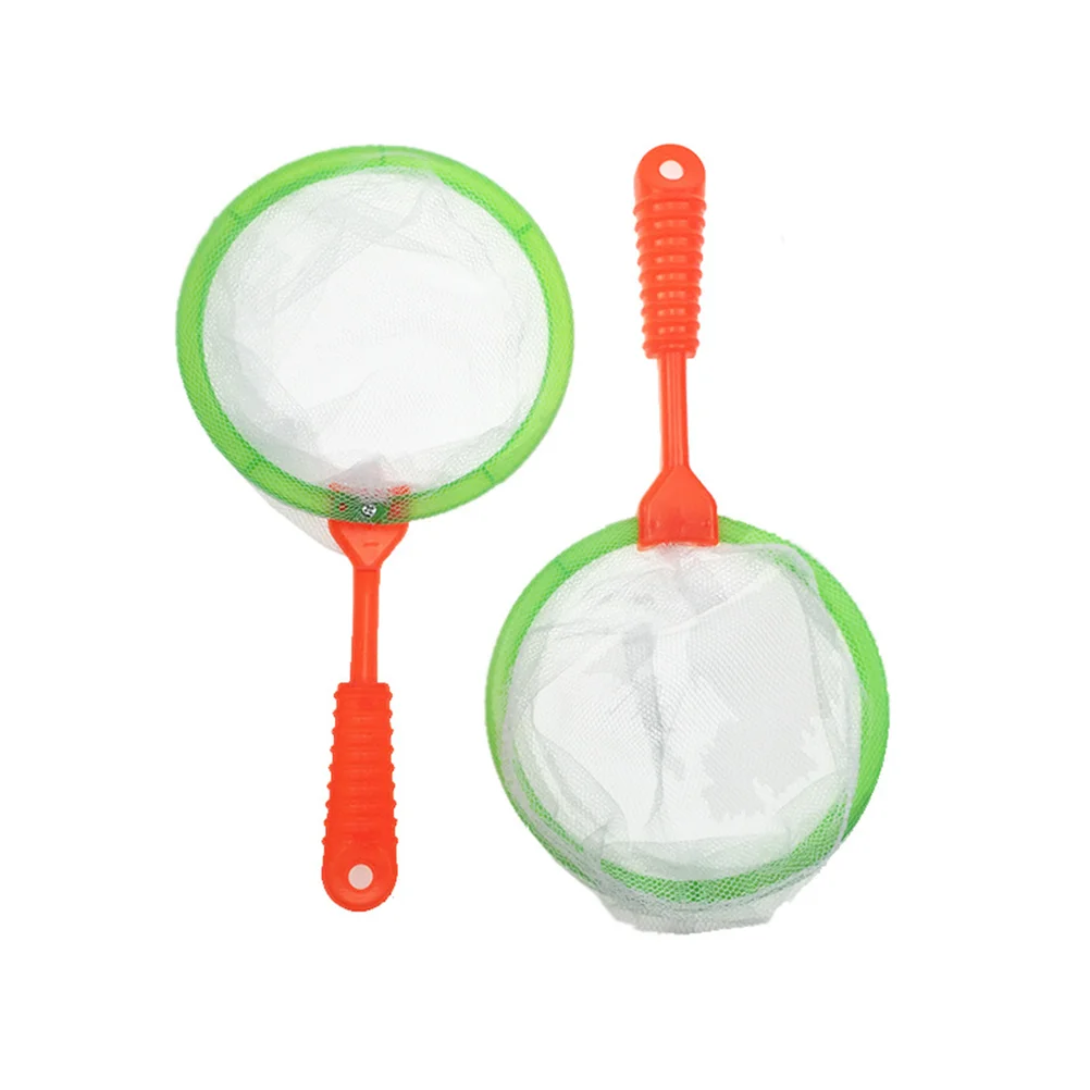 10 PCS Catching Fish Nets Floating Bait Funny Playthings Insect Simulated Bag Toy Large