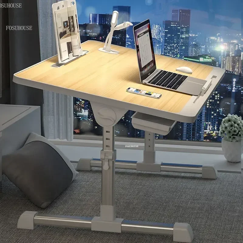 Bedroom Computer Desks Office Furniture Dormitory Student Study Liftable Desk Leisure Office Desks Foldable Bed Small Tables