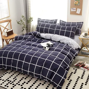 Cute Cartoon Print Duvet Cover 220x240 Lovely Pattern Adults Kids Quilt Cover AB Double-sided Comforter Covers No Pillow Cases 1