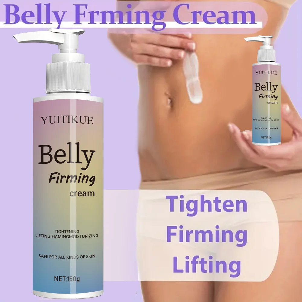 Belly Firming Cream - Hypoallergenic, with hyaluronic acid, glycerin and vitamin E, suitable for all skin types