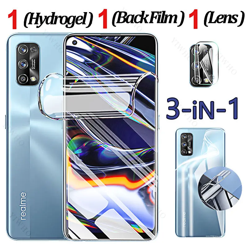 Hydrogel Film on For Realme 7i Pro Global 5G Case Screen