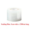 1pc 3cmx1500/6500cm  Leak-Proof Stretchable Wine/Liquor Bottle Seal - Anti-Evaporation, Anti-Aging White Film for Secure Storage 5