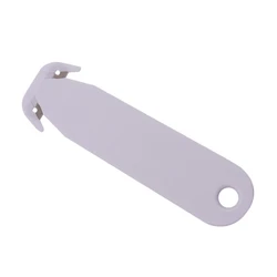 2024 New Dual Sided Handy Bag Cutter Easily Cuts Plastic Bags Plastic Wrap Paper Tape Safely-concealed Stainless Steel