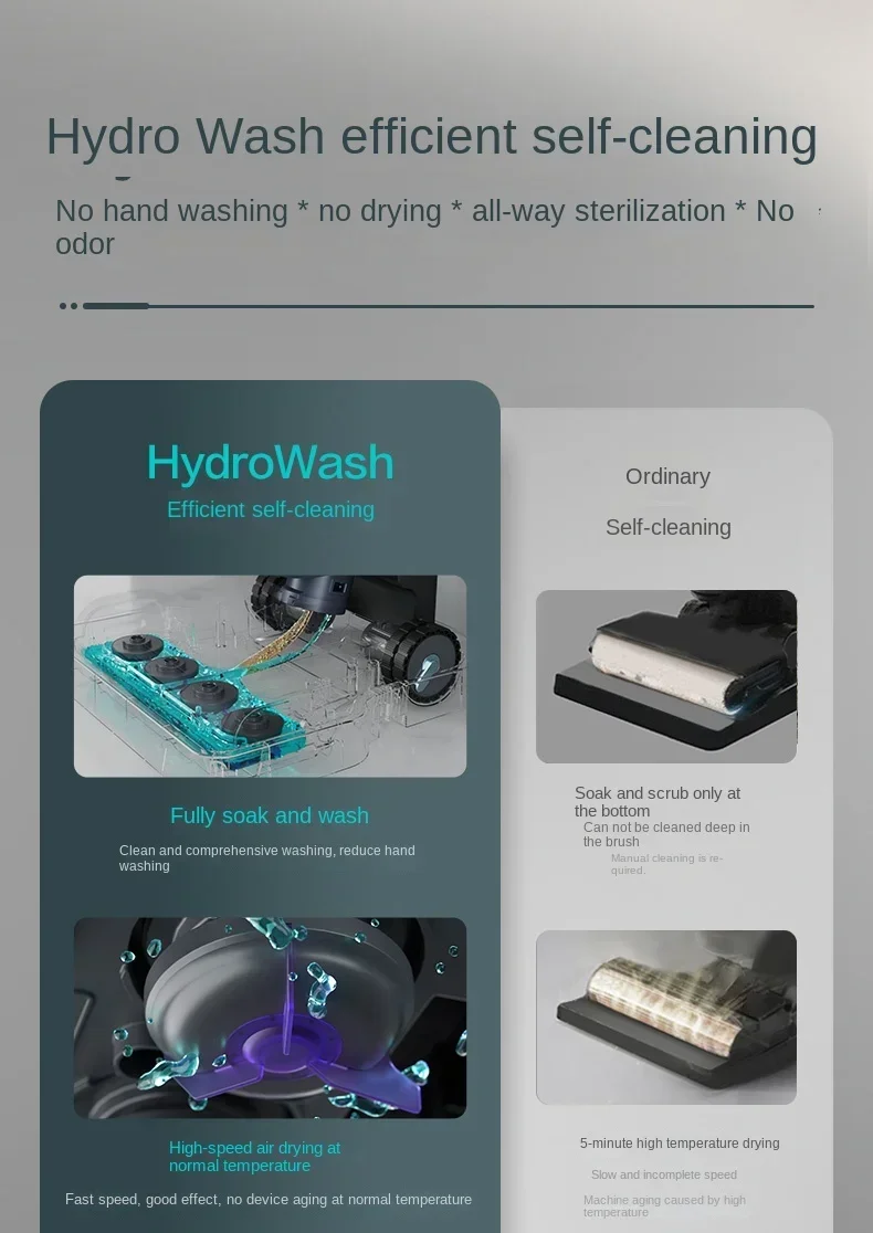 Miboi V7Plus non-cloth washing machine suction, drag and sweep machine intelligent household appliance cleaner 5