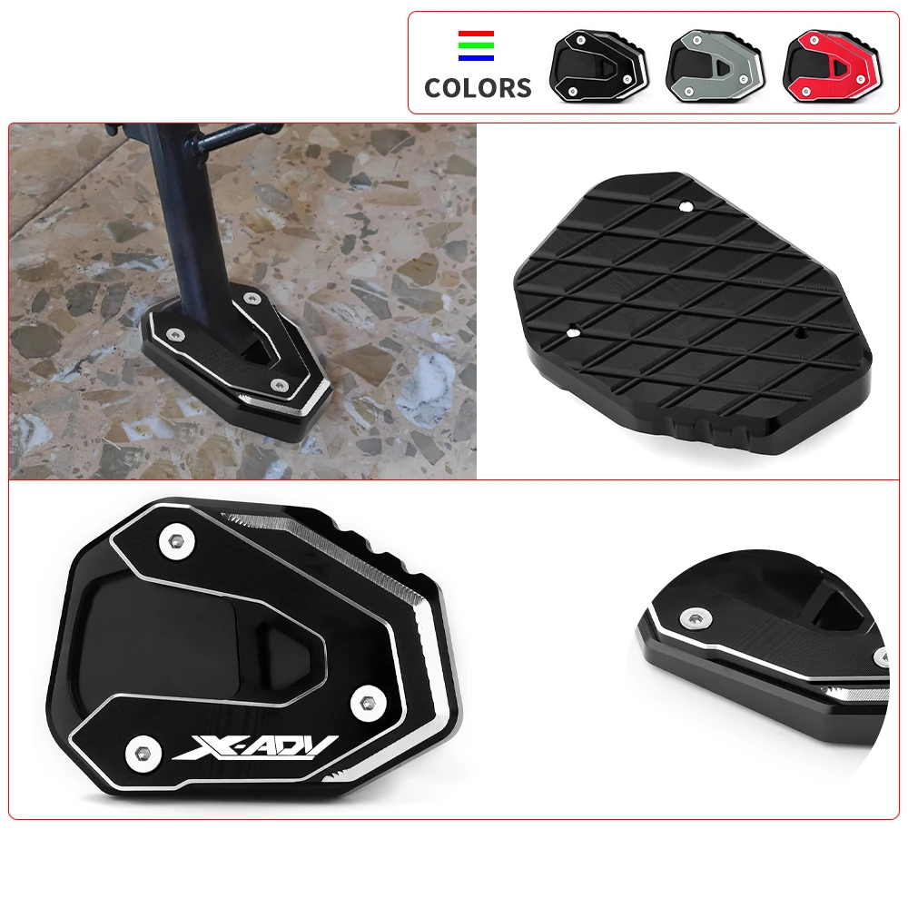 

For Honda NC750X NC750 X NC 750X 750 DCT XADV750 XADV X-ADV Motorcycle Foot Kickstand Side Stand Enlarge Extension Plate