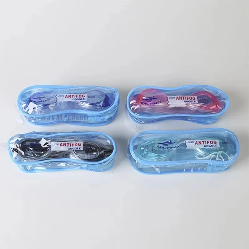 Silicone Goggle Women HD Men's Waterproof and Anti-fog Diving Equipment Small Frame Adult Swimming Glasses for Childre 3