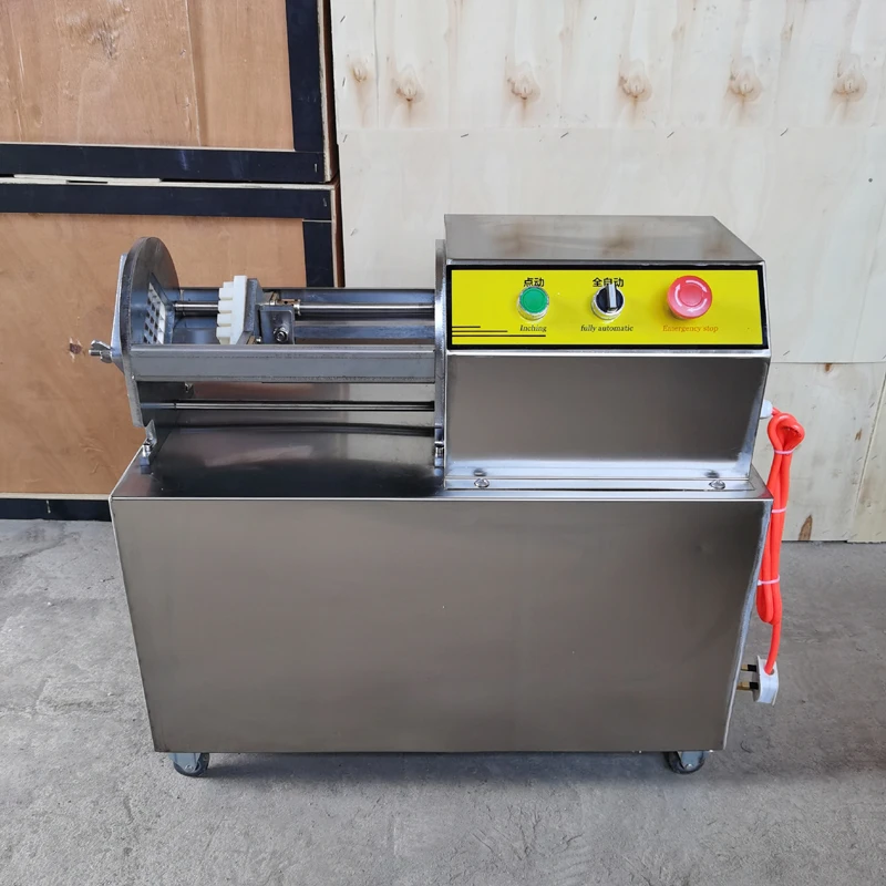 

Electric Fries Machine Automatic Sweet Potato Cucumber Potato Taro Stainless Steel Fries Machine