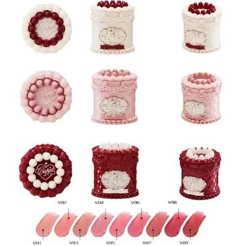 Flowerknows Strawberry Cupid Lipstick Cake Matte Velvet Lipgloss Lip Mud Makeup Korean Flower Know Lip Cream For Girls&Women - Image 4