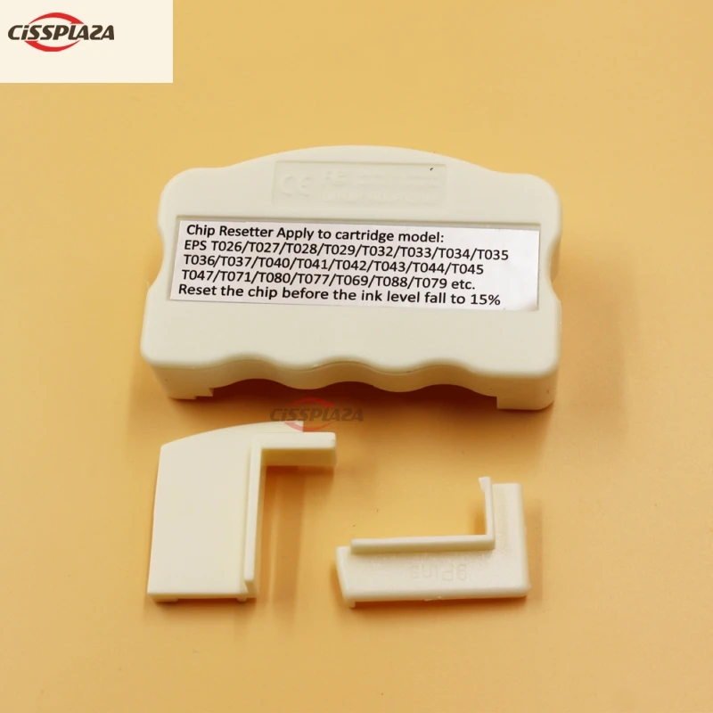 CISSPLAZA chip resetter compatible for Epson ink cartridge chip T0711 T0801 T0691 T0881 T0791 T007/T008/T009T036/T037/T040/T041 maintenance box chip resetter