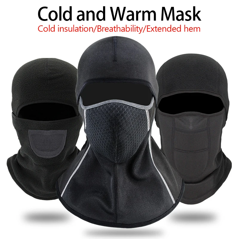 

Cycling Mask Warm Outdoor Cold Fleece Cap One-Piece Face Protection Hat Adjustable Windproof Headgear Fall And Winter