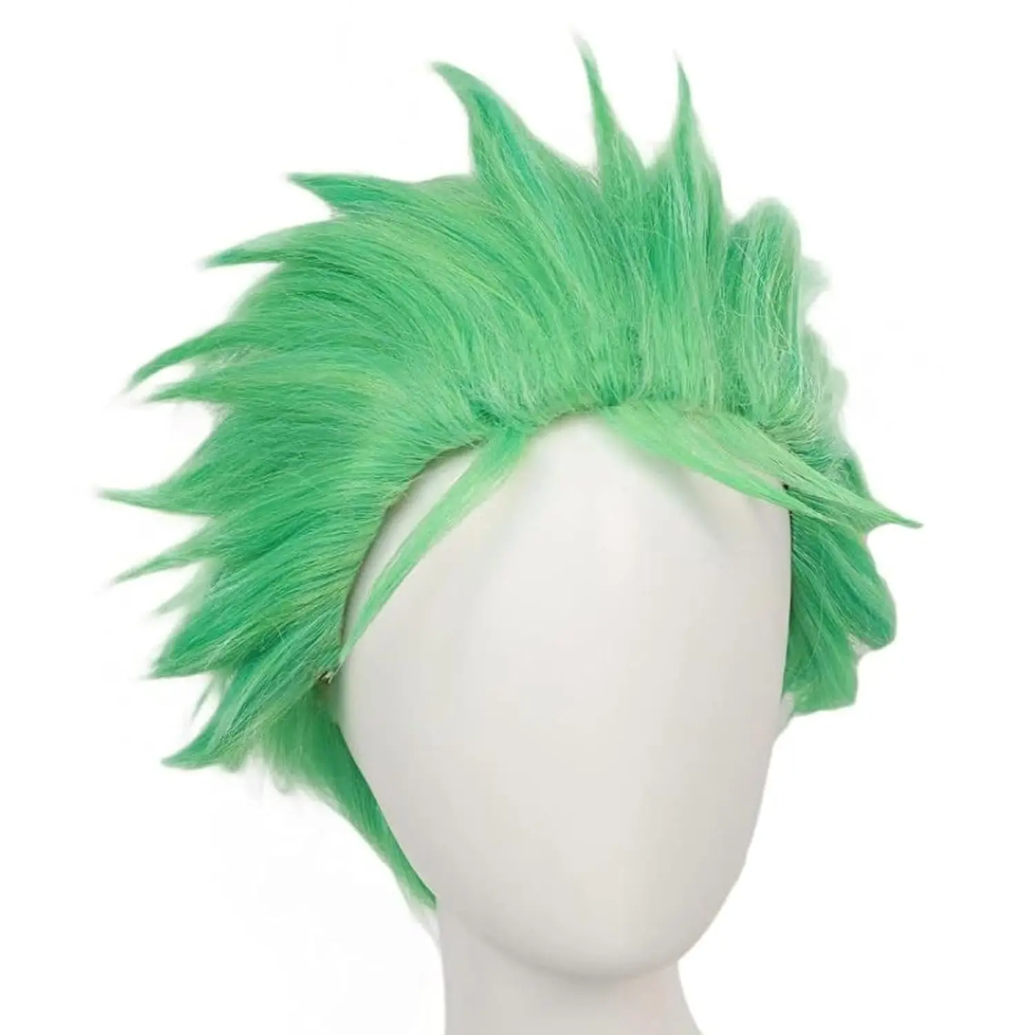 One Piece Roronoa Zoro Short Green Wig Cosplay