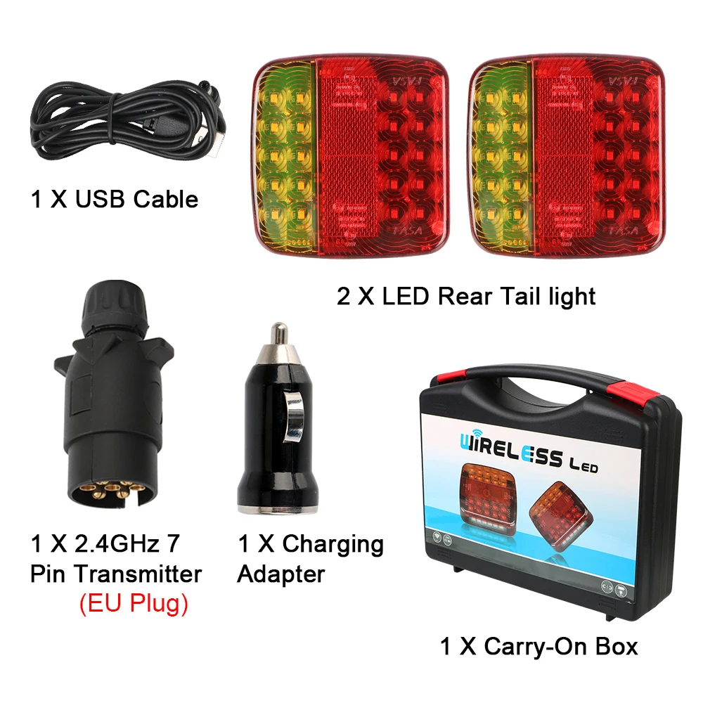 Wireless LED Truck Taillights 6