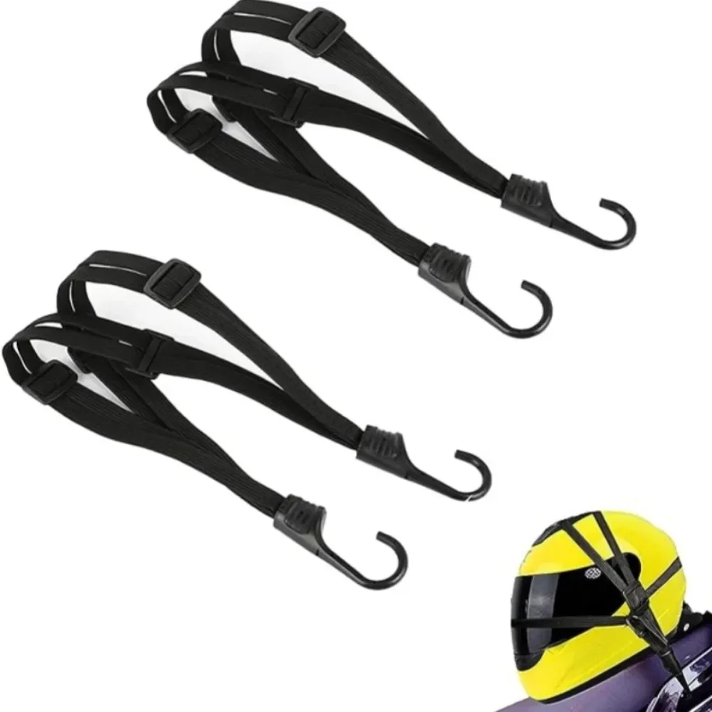 Motorcycle Helmet Strap Dual-Size Motorcycle Helmet Strap Retractable Bungee Cord