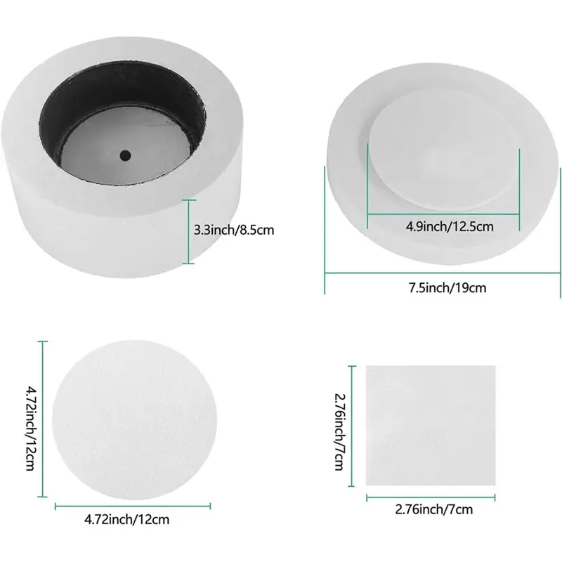 A93Z Large Microwave Kiln With 20Pcs Kiln Paper,Fusing Glass Jewelry DIY Tools For Melting Jewelry Making Fuseworks Beginners