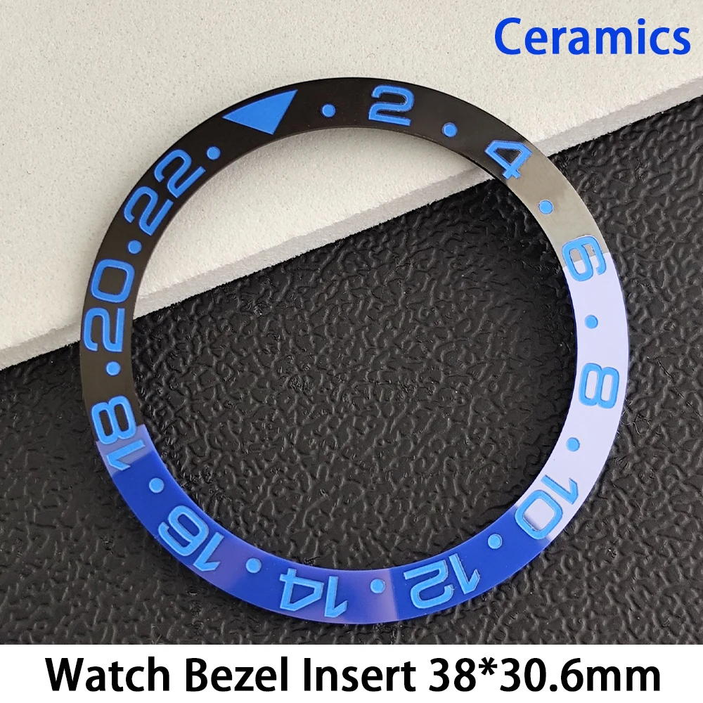 Premium 38mm Sloping Aluminum-Ceramic Bezel Insert