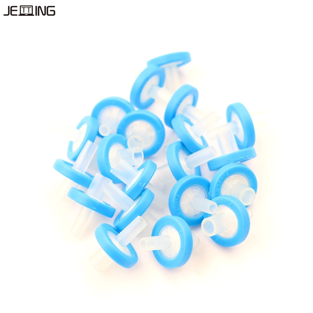 PTFE 주사기 필터, Deschem 화학 실험실, 13mm 0.22Micron (um)..