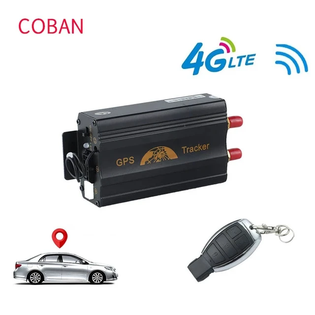 TRACEUR GPS COBAN Voiture GPS Piste TK103B + Contrôle SMS Pr