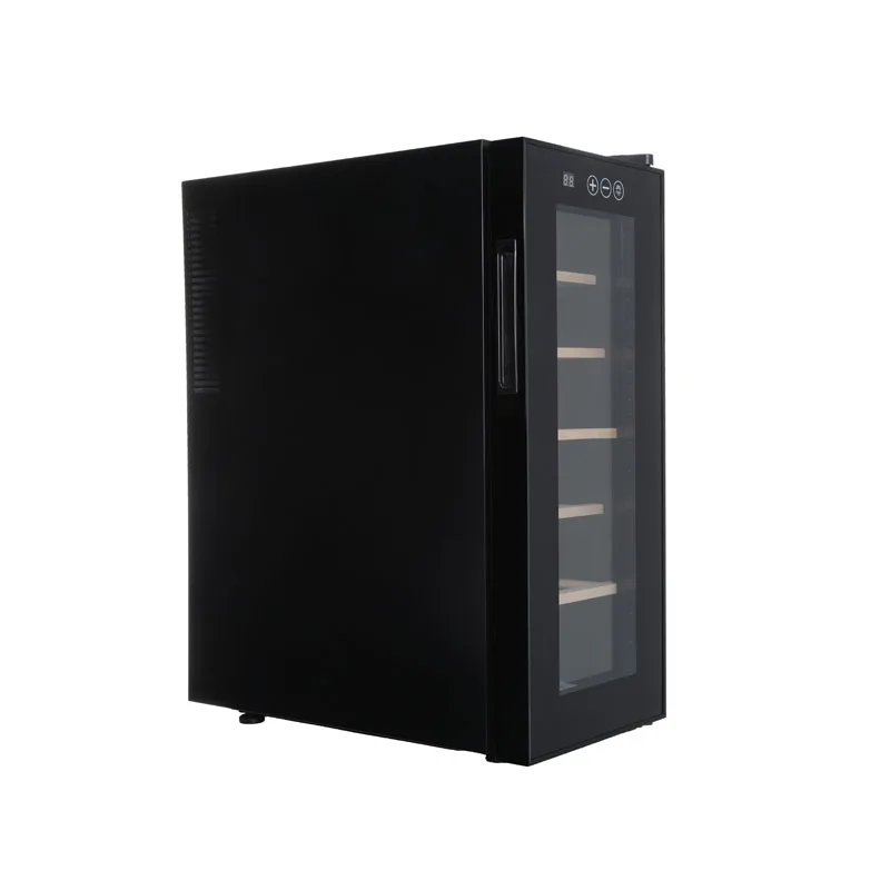 Wine Cooler 46L 18 Bottles Wine Refrigerator Cabinet Fridge Freestanding