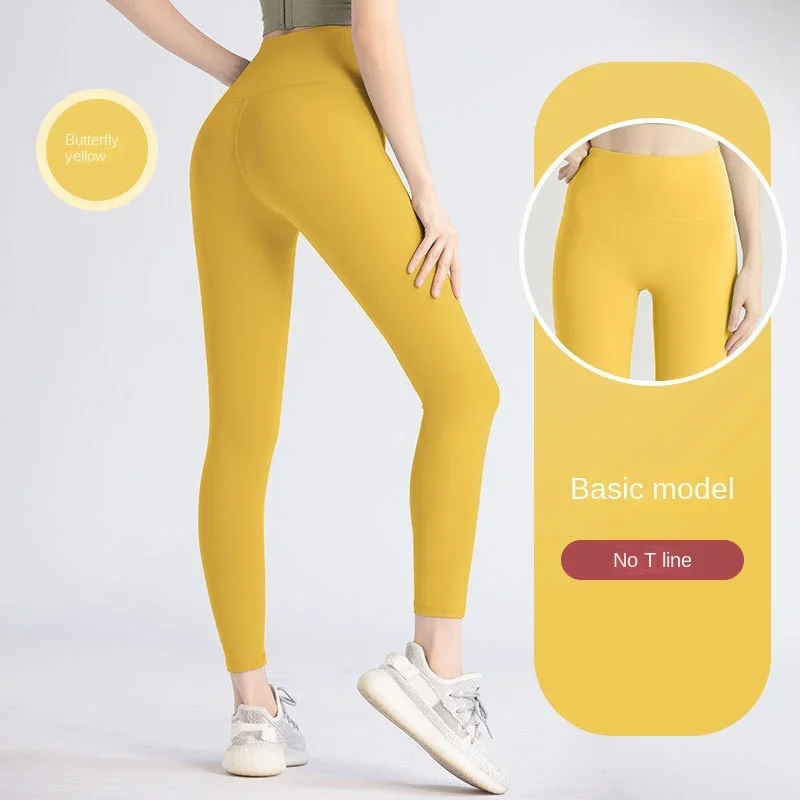 S-3XL 여성용 피트니스 레깅스, 전신 레깅스, 러닝 팬츠, 편안하고 포밍한 요가 팬츠, 2023 핫 세일