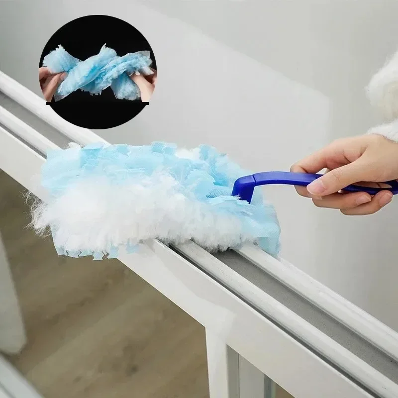 30 Pieces Disposable Duster Refills Compatible for Swiffer