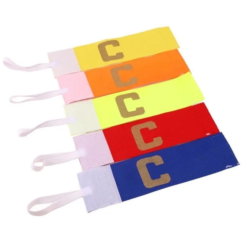 Kids Adults Football Captain Armband Soccer Arm Band Leader Competition Gift Soccer Captain Group Armband Football Training Tool