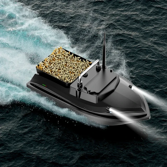 Camouflage V050 RC Fishing Bait Boat Positioning Dual-Engine 500m