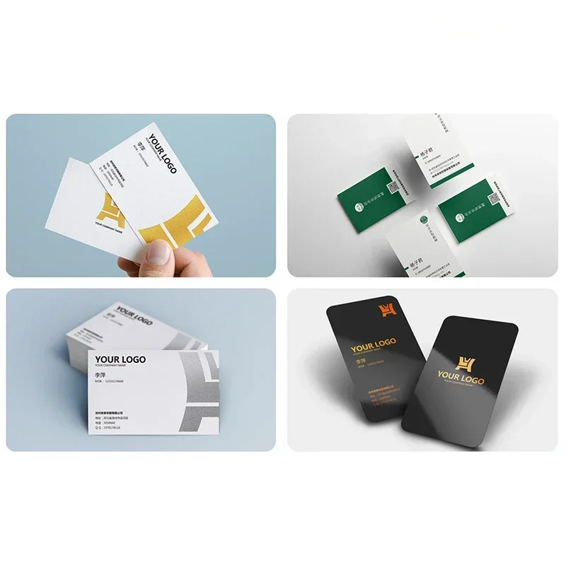 Design 300gms Printing Business Card Double-sided And Full Color Printing 100pcs