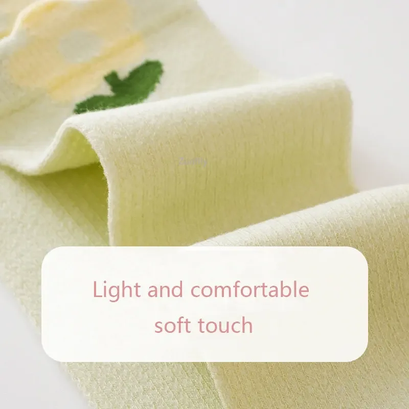 طفل لطيف القطن جوارب طويلة الكرتون الدانتيل الاطفا...