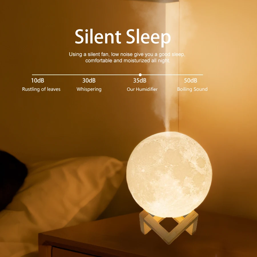 800ml Moon Aroma Diffuser 2
